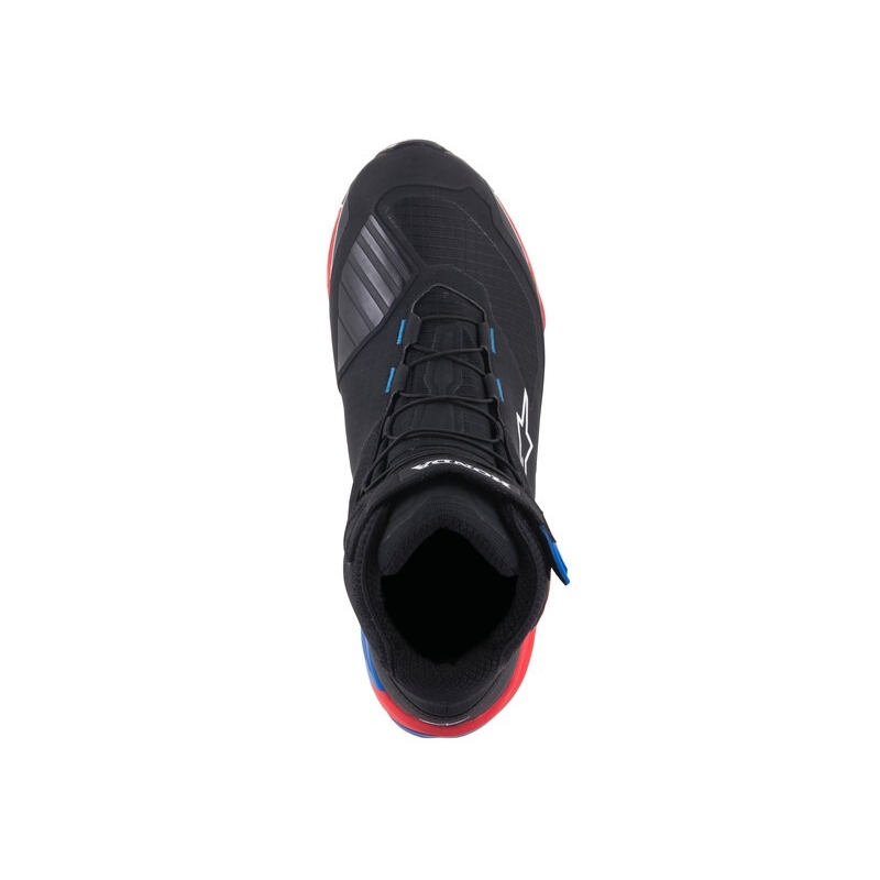 Motoristični škornji Alpinestars CR-X Drystar Honda Collection črno-rdeče-modri