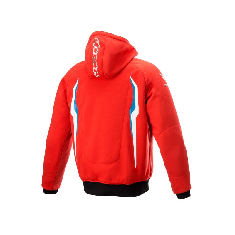 Motoristična jakna Alpinestars Chrome Sport Honda Collection rdeča-modra-črna