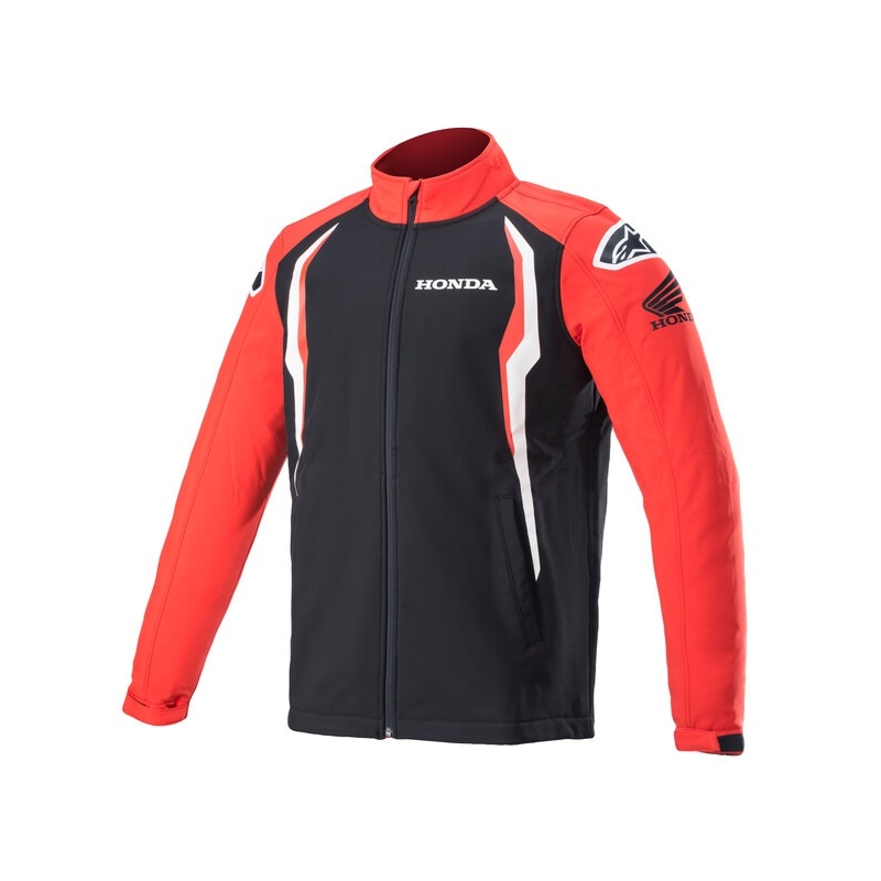 Motoristična jakna Alpinestars Honda rdeče-črna