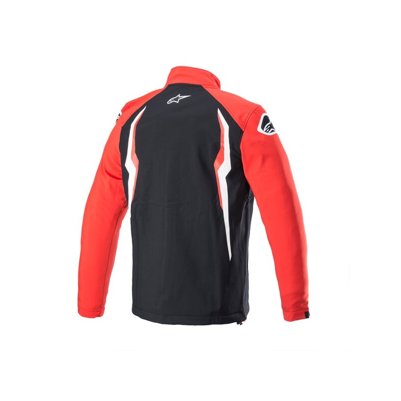 Motoristična jakna Alpinestars Honda rdeče-črna