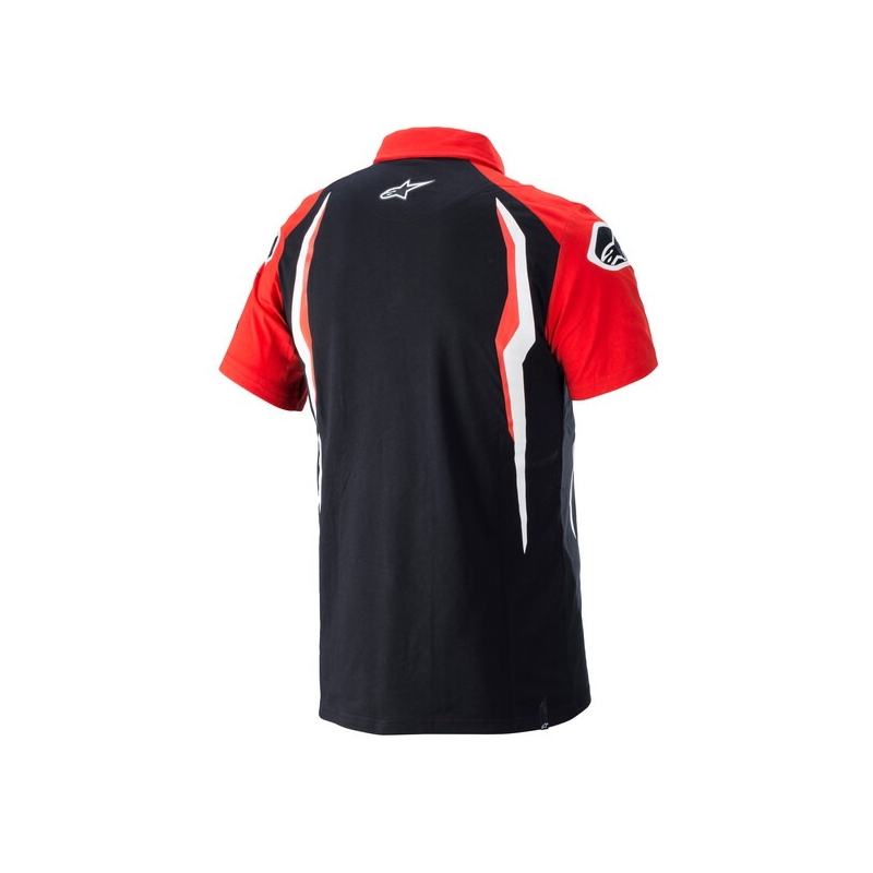 Polo majica Alpinestars Honda rdeče-črna