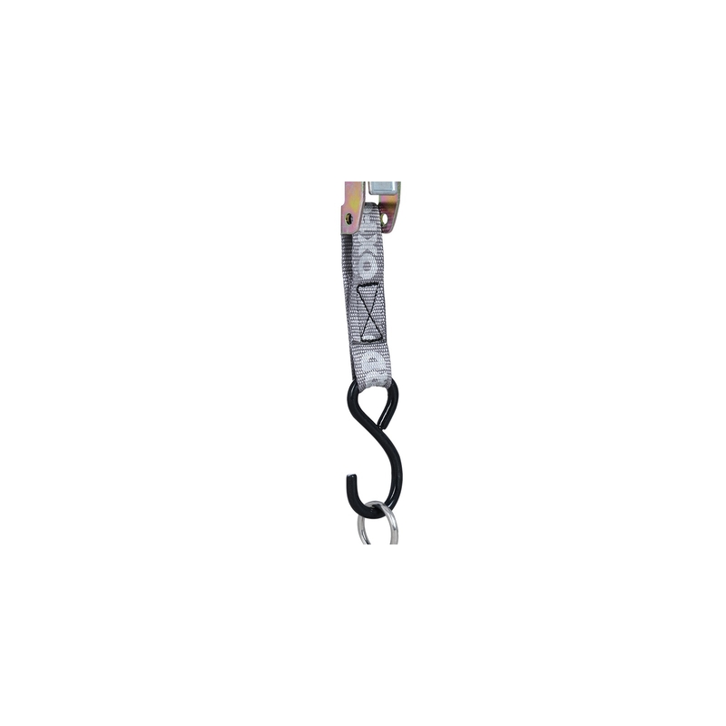 Prilagodljivi in ojačani trakovi Oxford Carabiner 25 mm sive barve