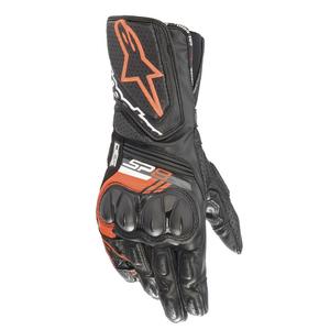 Motoristične rokavice Alpinestars SP-8 črno-fluo rdeče
