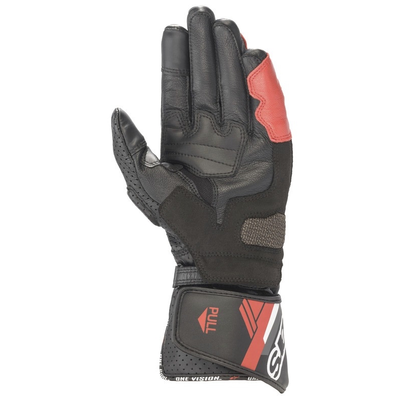Motoristične rokavice Alpinestars SP-8 črno-belo-rdeče