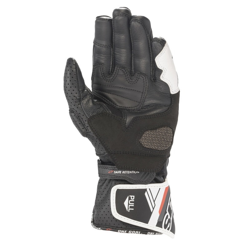 Ženske motoristične rokavice Alpinestars SP-8 črno-bele