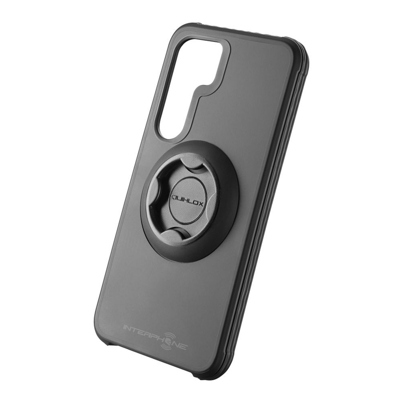 Zaščitni ovitek Interphone QUIKLOX Tetraforce za Samsung Galaxy S24 Ultra črn