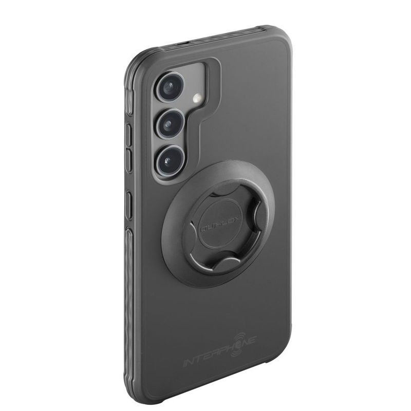 Zaščitni ovitek Interphone QUIKLOX Tetraforce za Samsung Galaxy S24 Ultra črn