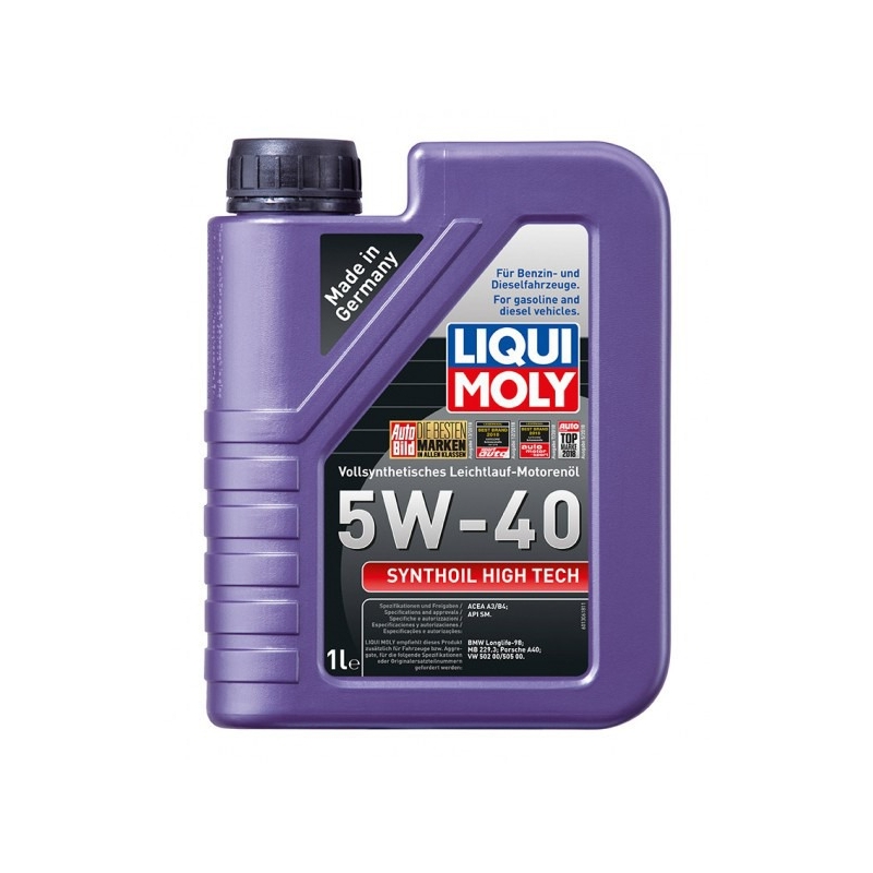 Sintetično motorno olje LIQUI MOLY Synthoil High Tech 5W-40 1 l