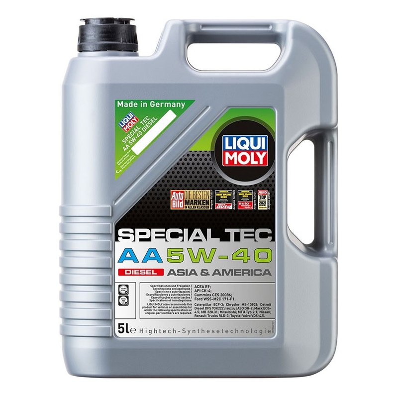 Sintetično motorno olje LIQUI MOLY Special Tec AA 5W-40 Diesel (Azija, Amerika) 5 l razprodaja