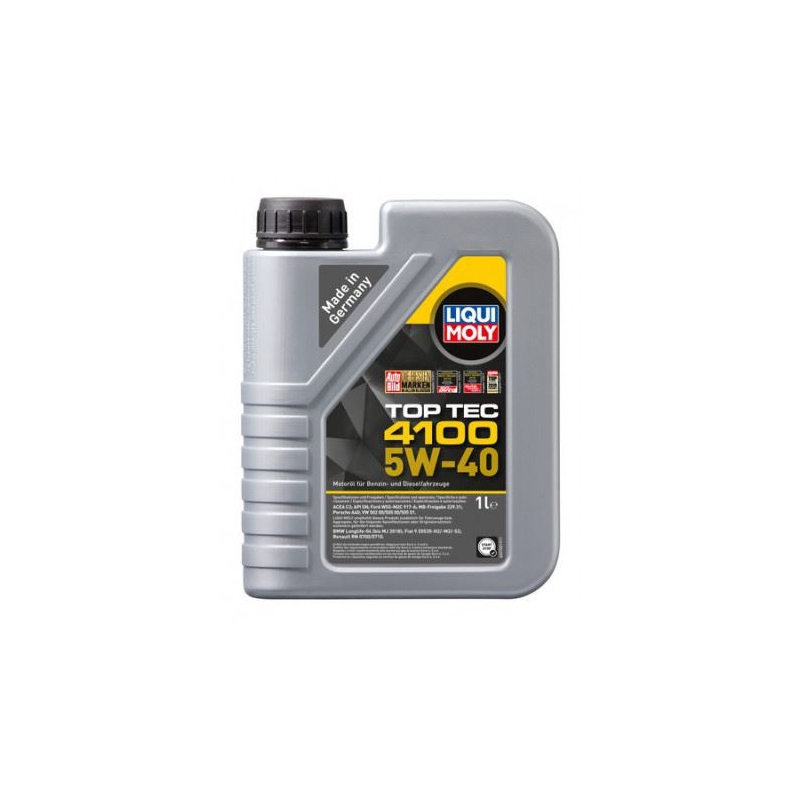 Sintetično motorno olje LIQUI MOLY Top Tec 4100 5W-40 1 l