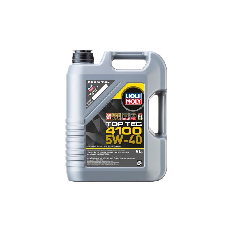 Sintetično motorno olje LIQUI MOLY Top Tec 4100 5W-40 5 l