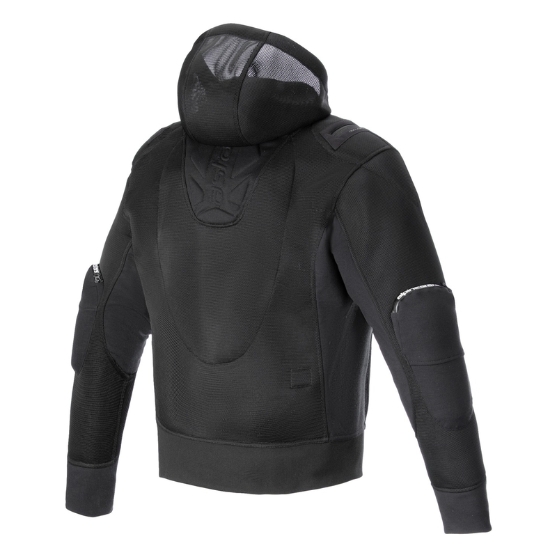 Črna motoristična jakna Alpinestars Moflow MO.ST.EQ