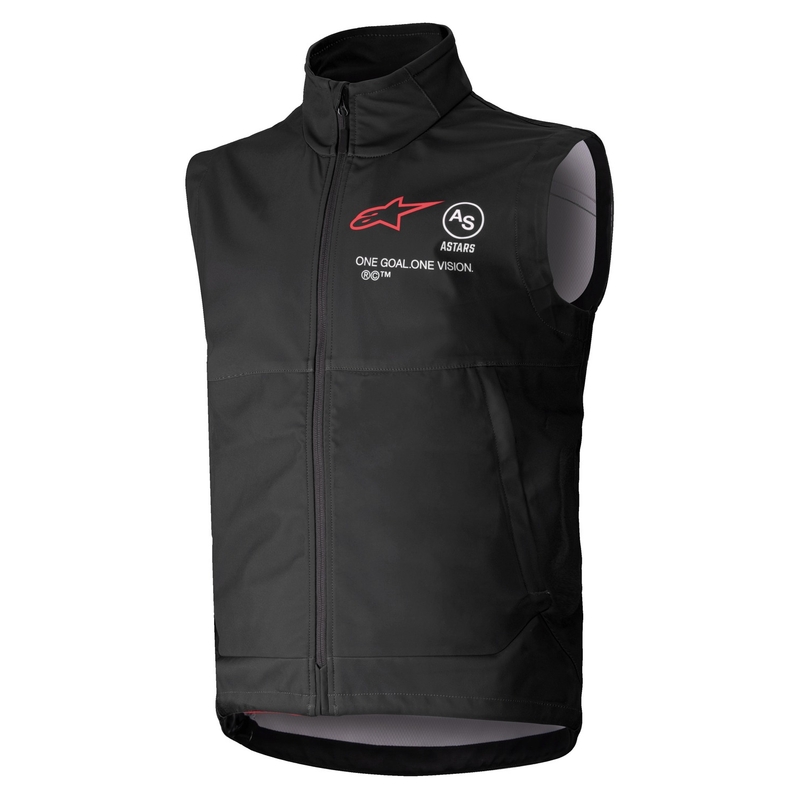 Alpinestars Techstar softshell telovnik črn