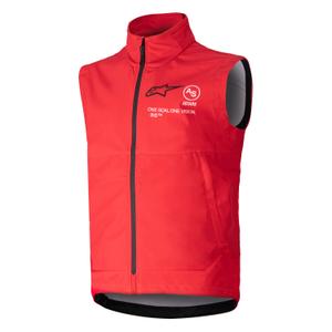 Alpinestars Techstar softshell telovnik rdeč
