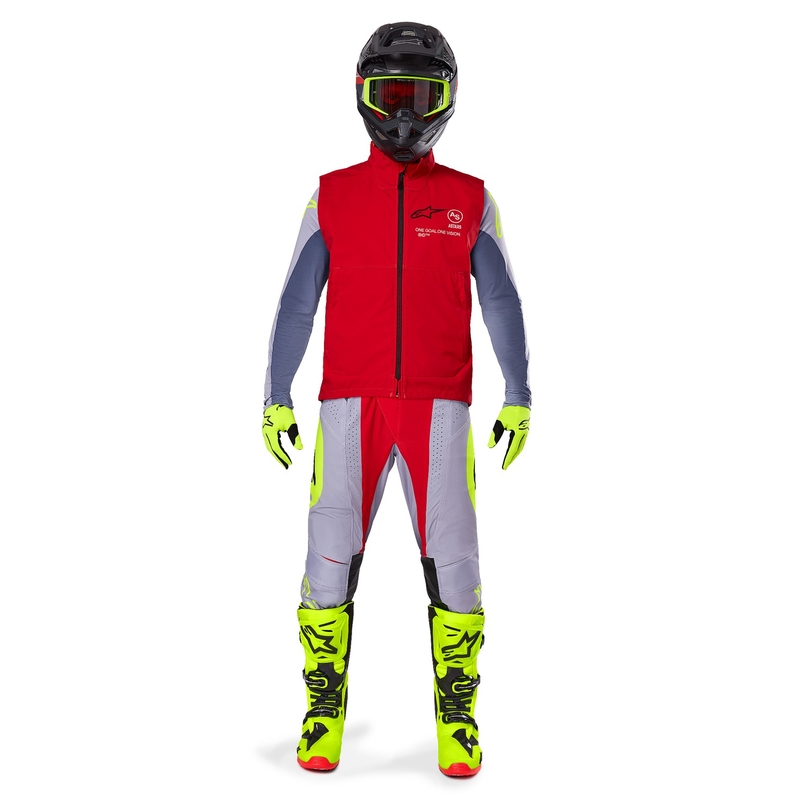Alpinestars Techstar softshell telovnik rdeč