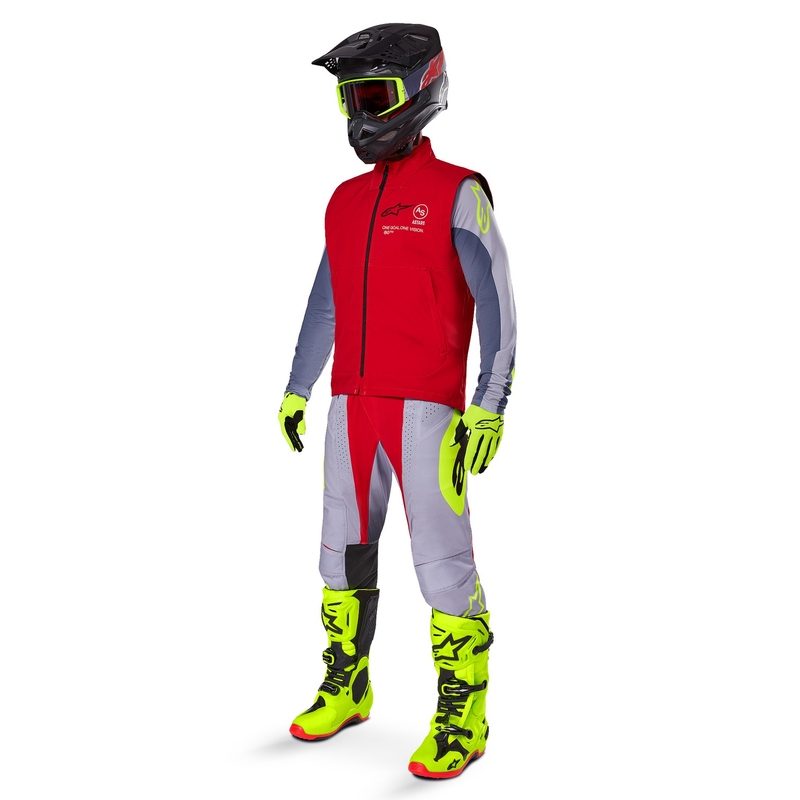 Alpinestars Techstar softshell telovnik rdeč