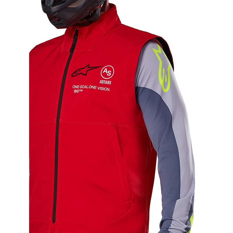 Alpinestars Techstar softshell telovnik rdeč