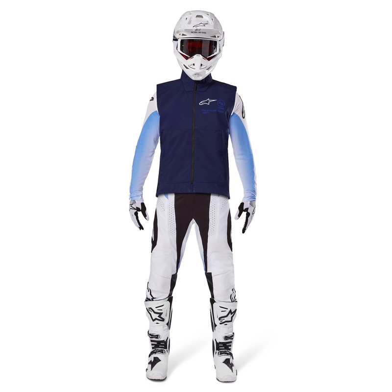 Alpinestars Techstar Softshell Blue Softshell brezrokavnik