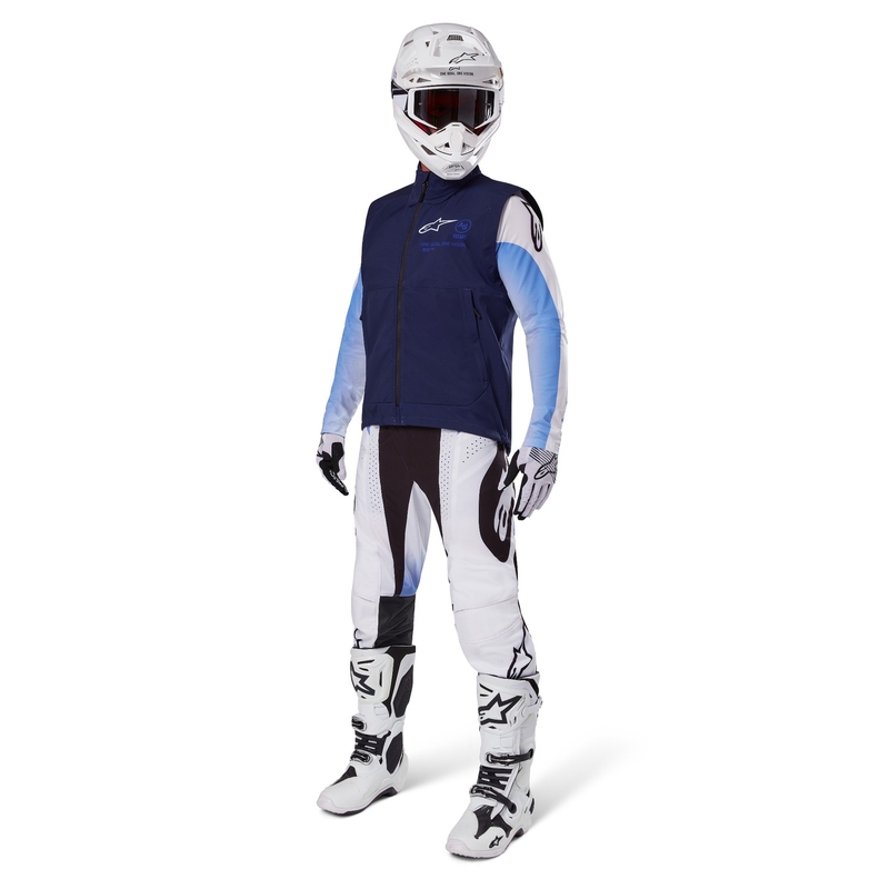 Alpinestars Techstar Softshell Blue Softshell brezrokavnik