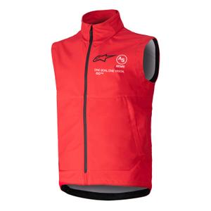 Otroški softshell brezrokavnik Alpinestars Techstar rdeč