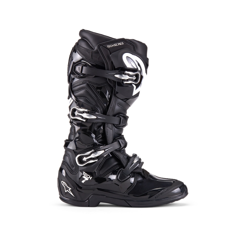 Moto škornji Alpinestars Tech 7 črne barve