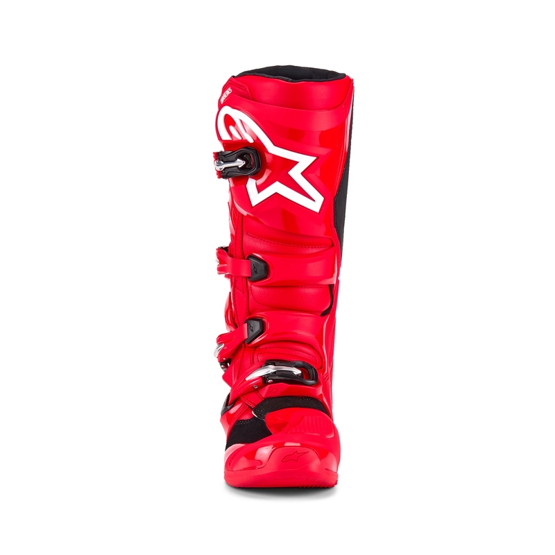Motoristični škornji Alpinestars Tech 7 rdeči