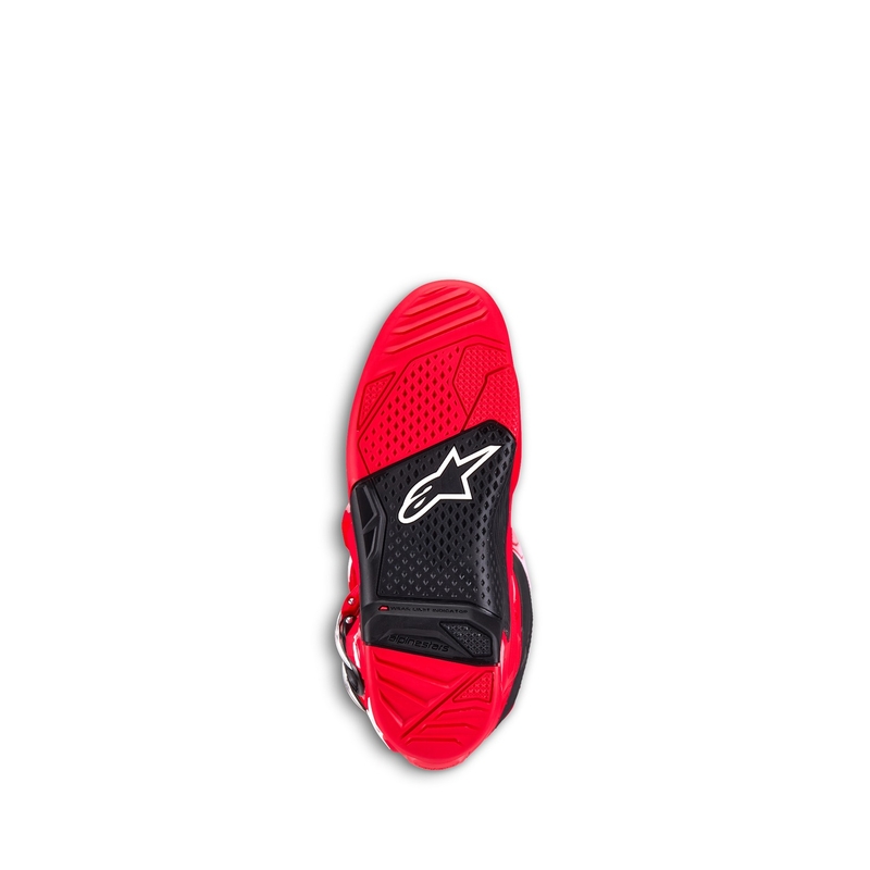 Motoristični škornji Alpinestars Tech 7 rdeči