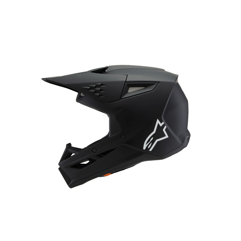 Otroška motokros čelada Alpinestars S-M3 Solid mat črna
