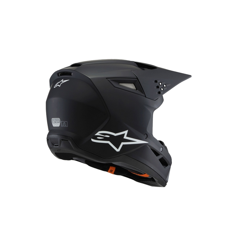 Otroška motokros čelada Alpinestars S-M3 Solid mat črna