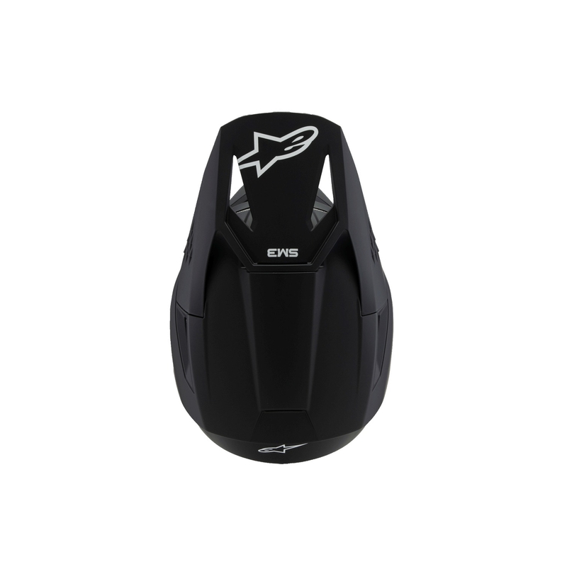Otroška motokros čelada Alpinestars S-M3 Solid mat črna