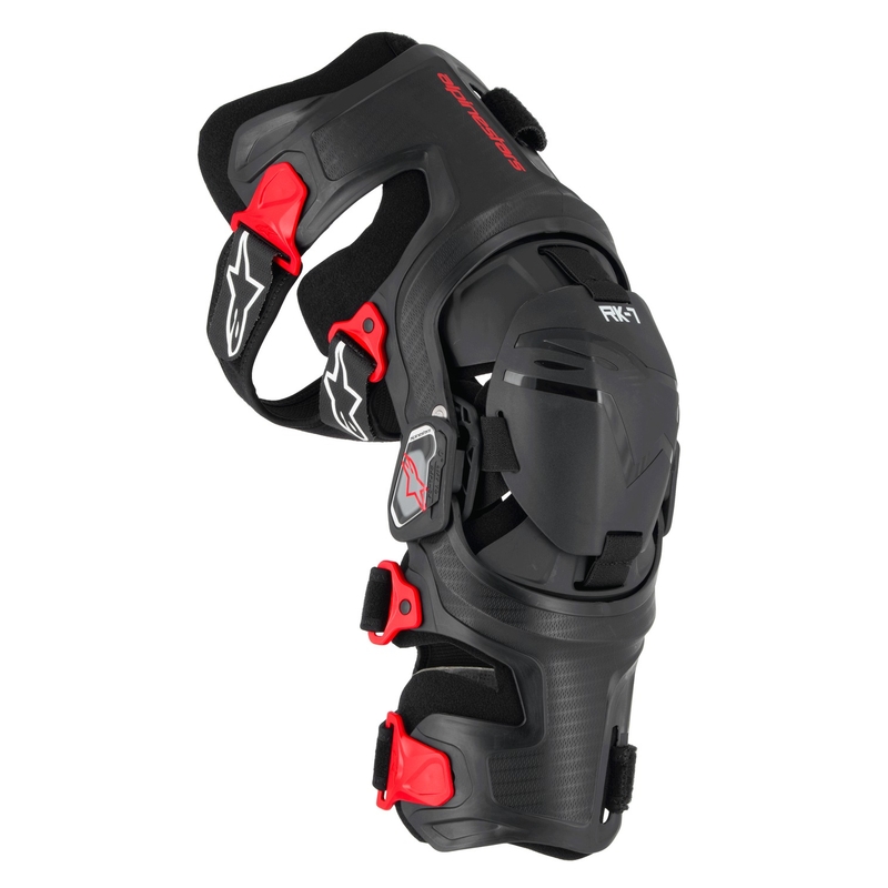 Alpinestars RK-7 Plasma kolenčniki črno-rdeči 2025