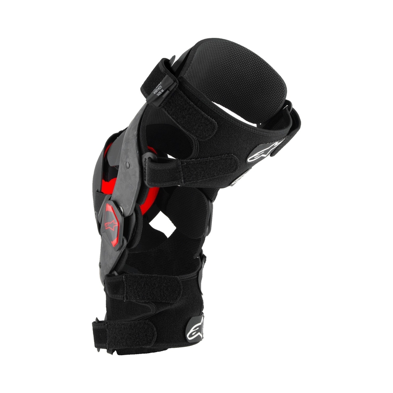 Alpinestars Supertech RK-10 Plasma kolenčniki črno-rdeči