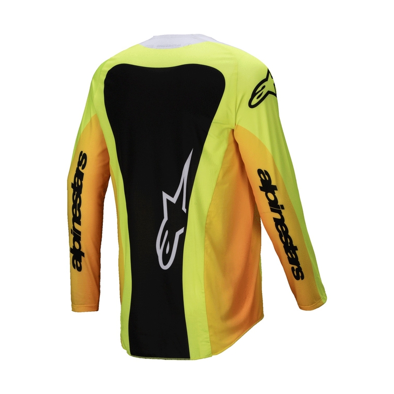 Alpinestars Techstar Melt motokros majica rumeno-črna