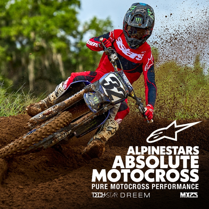 Alpinestars Techstar Dreem motokros majica rdeče-črna