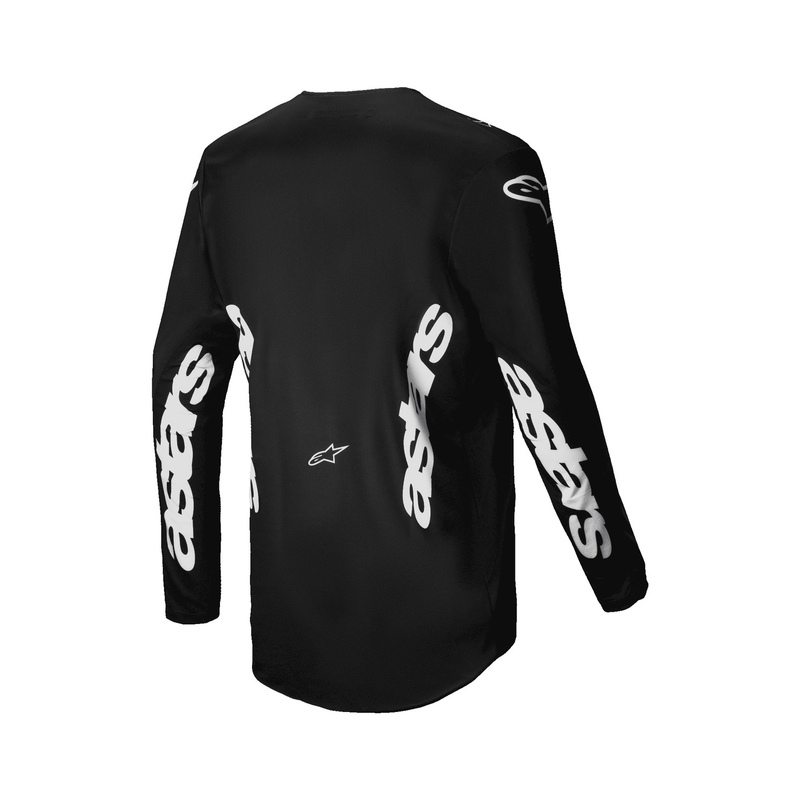 Motokros majica Alpinestars Racer Graphite črno-siva