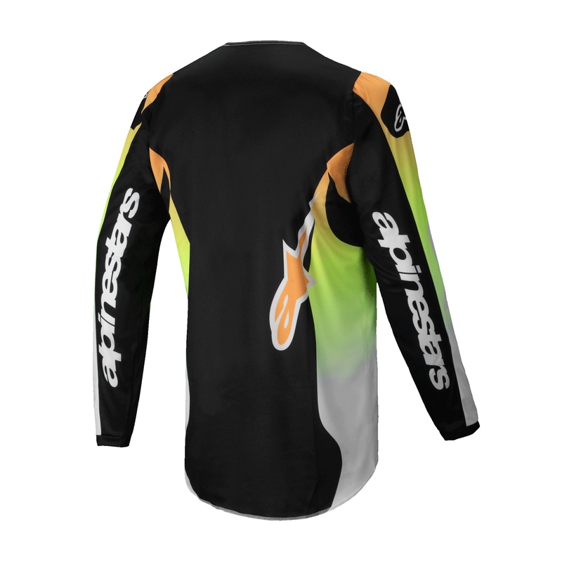 Motokros majica Alpinestars Fluid Wurx rumeno-črna