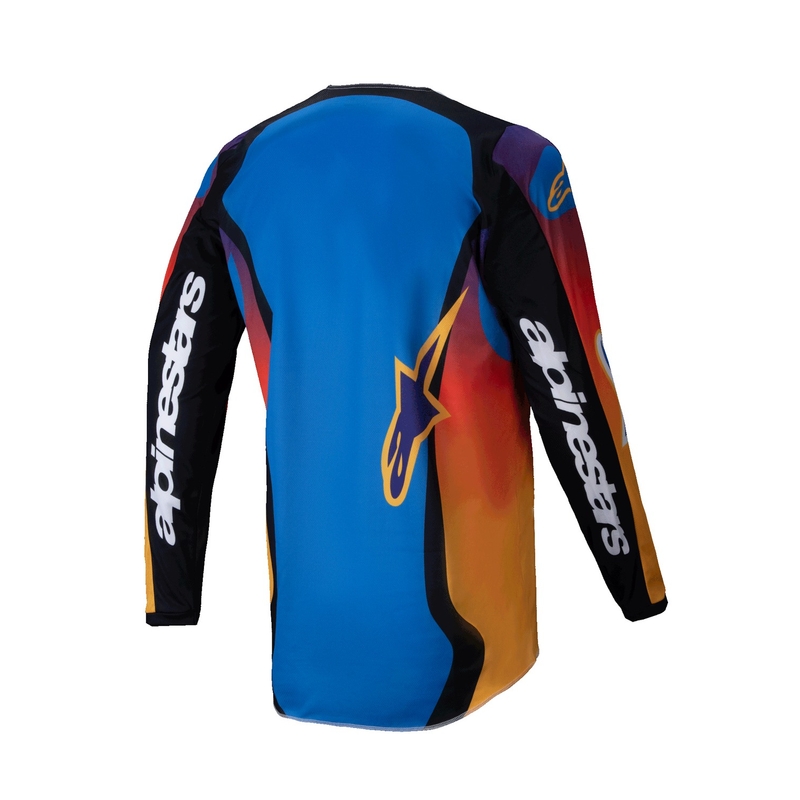 Večbarvna motokros majica Alpinestars Fluid Wurx