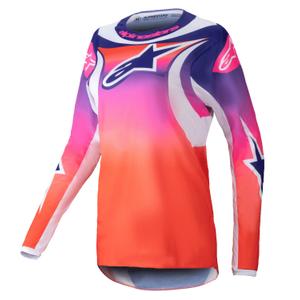 Alpinestars Stella Fluid Wurx ženski motokros dres večbarvno-bel