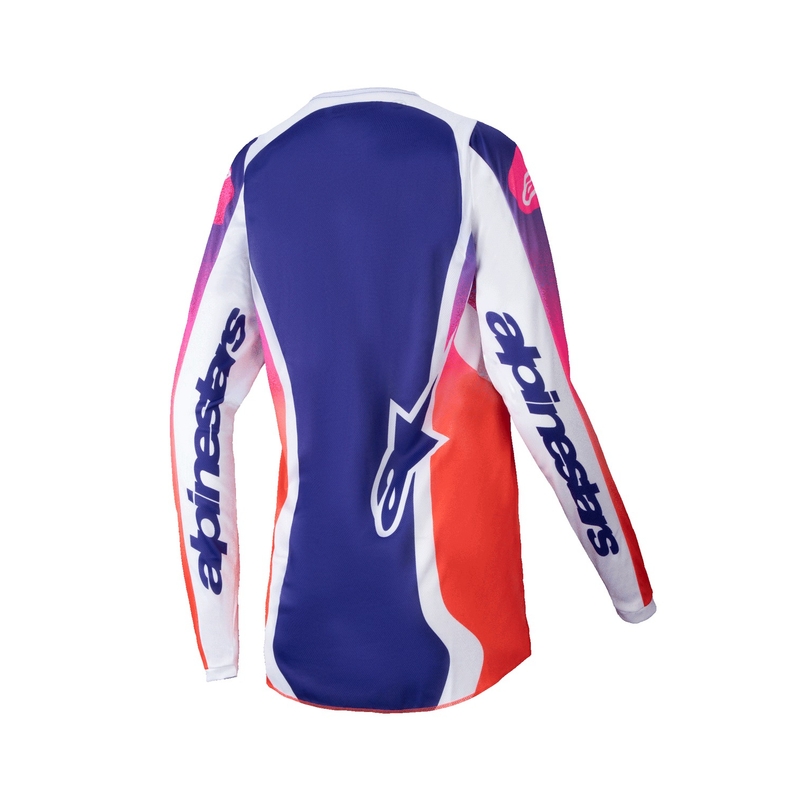 Alpinestars Stella Fluid Wurx ženski motokros dres večbarvno-bel