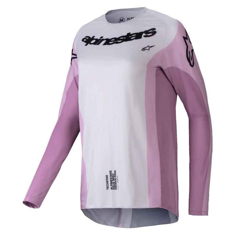 Alpinestars Stella Techstar Melt black-cream-blush ženska motokros majica