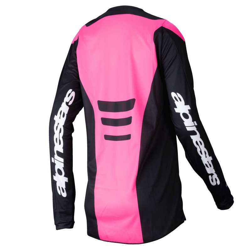 Alpinestars Stella Fluid Haul ženski motokros dres Black-Fluo Pink