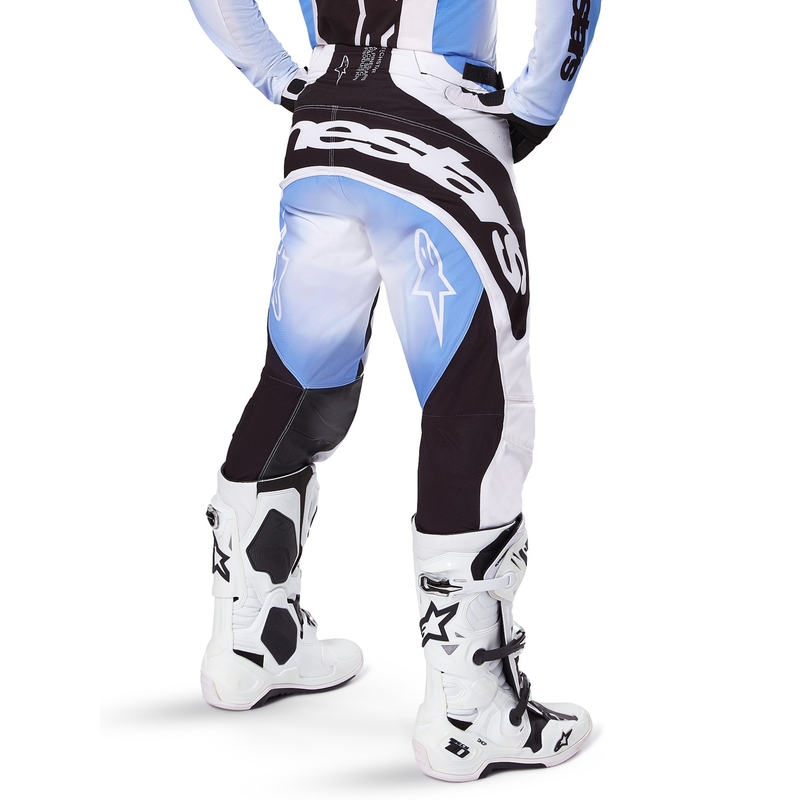 Motokros hlače Alpinestars Techstar Melt črno-modre