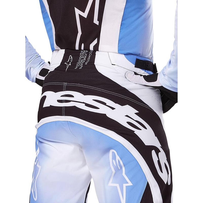 Motokros hlače Alpinestars Techstar Melt črno-modre