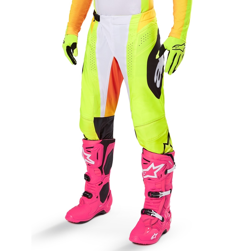 Motokros hlače Alpinestars Techstar Melt rumeno-črne