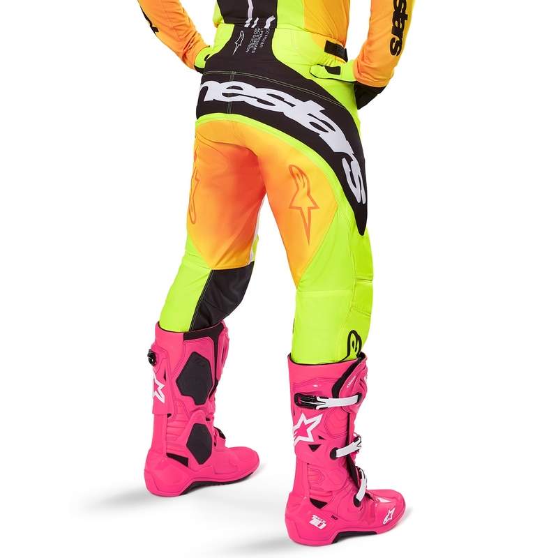Motokros hlače Alpinestars Techstar Melt rumeno-črne