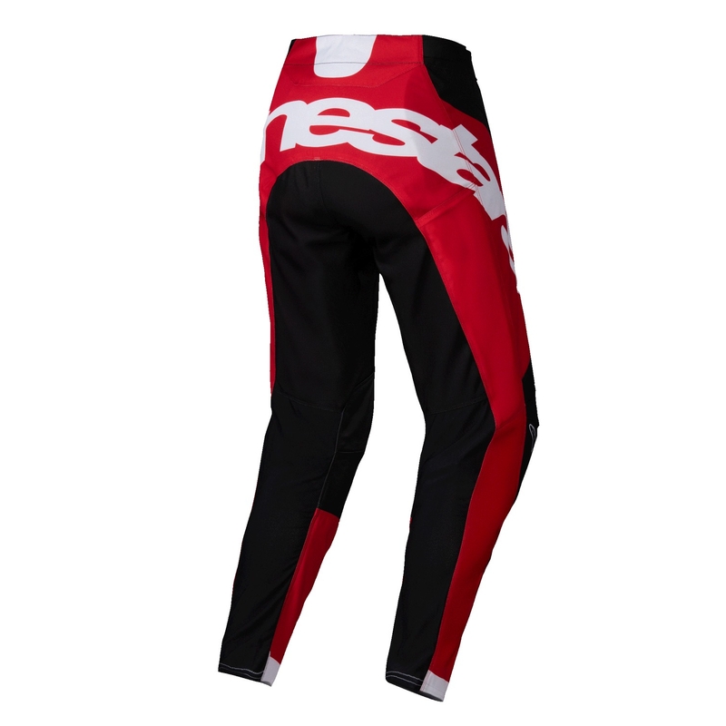 Črno-rdeče motokros hlače Alpinestars Racer Veil