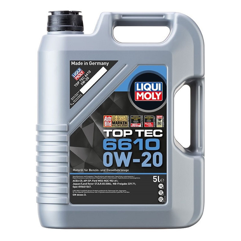 Sintetično motorno olje LIQUI MOLY Top Tec 6610 0W-20 5 l