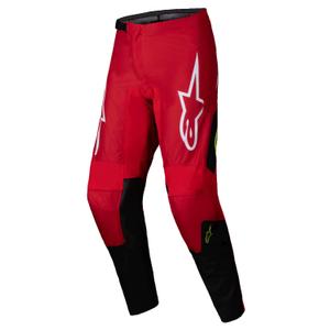 Motokros hlače Alpinestars Fluid Haul rdeče-črne
