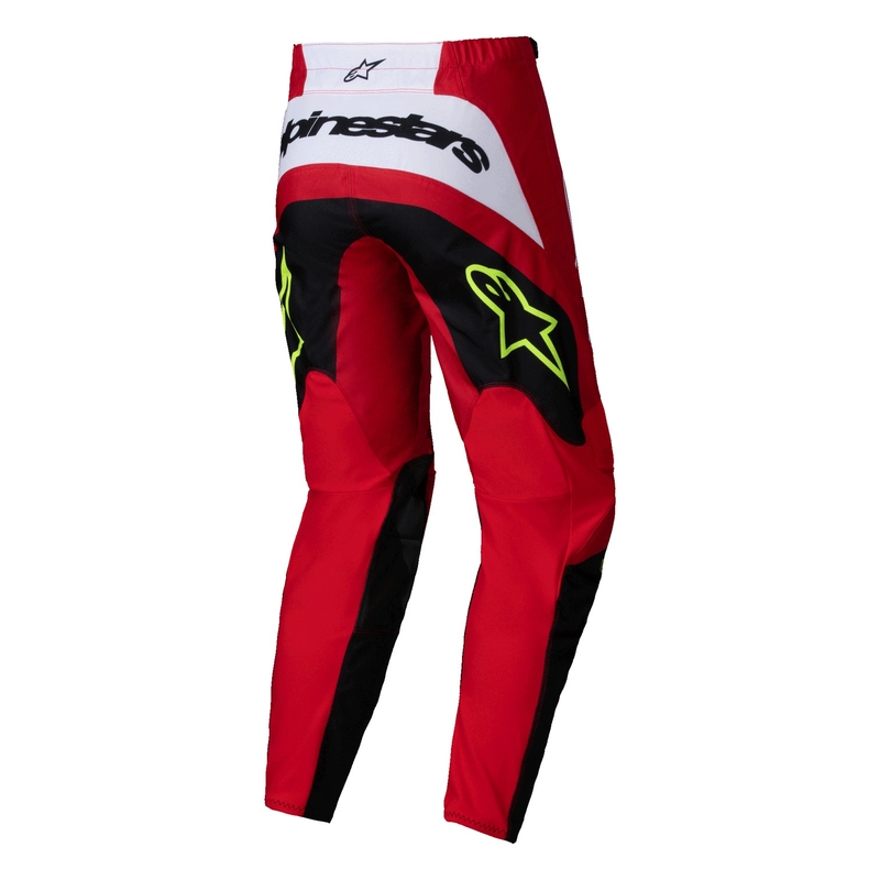 Motokros hlače Alpinestars Fluid Haul rdeče-črne