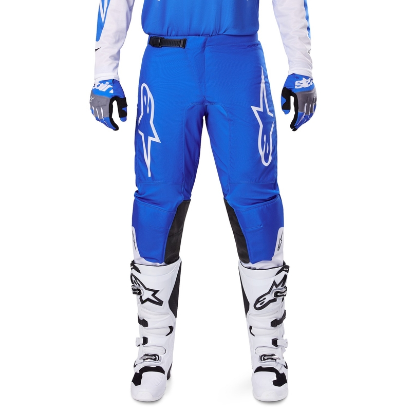 Alpinestars Fluid Haul motokros hlače modro-bele